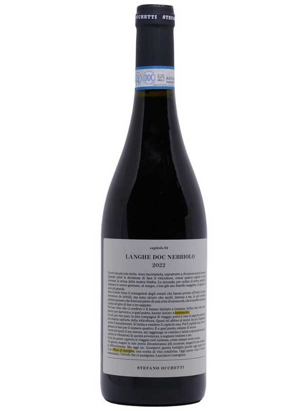 Stefano Occhetti Langhe Nebbiolo 2022