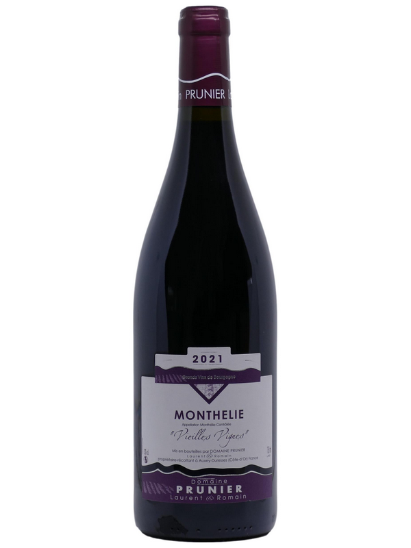 Prunier26-01 Laurent Prunier Monthelie "Vielles Vignes" 2021